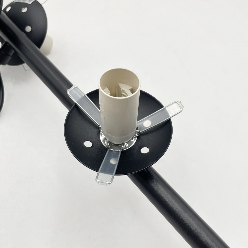 Brilagi - Lustre suspenso por cabo MALONY 6xE14/20W/230V preto