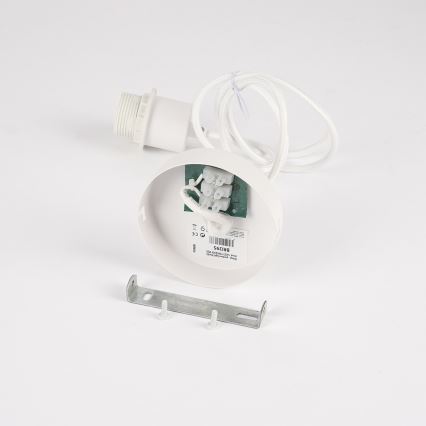 Brilagi - Lustre suspenso por cabo NORDIC WAVE 1xE27/15W/230V Ø 32 cm linho/branco