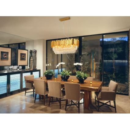 Brilagi - Lustre suspenso por cabo PLAZA 10xE14/40W/230V