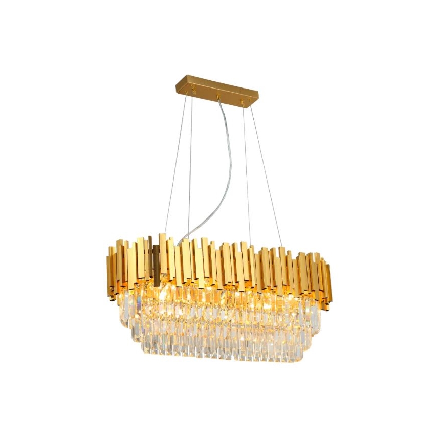 Brilagi - Lustre suspenso por cabo PLAZA 10xE14/40W/230V