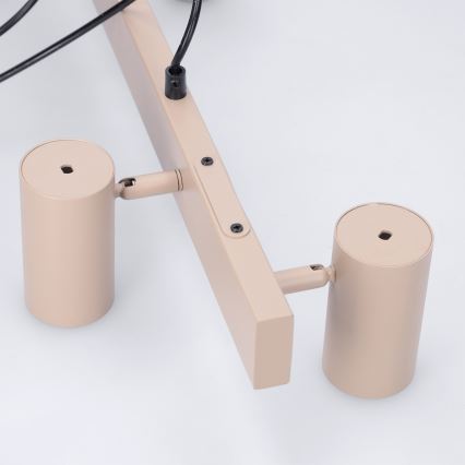 Brilagi - Lustre suspenso por cabo SELE 4xGU10/30W/230V bege