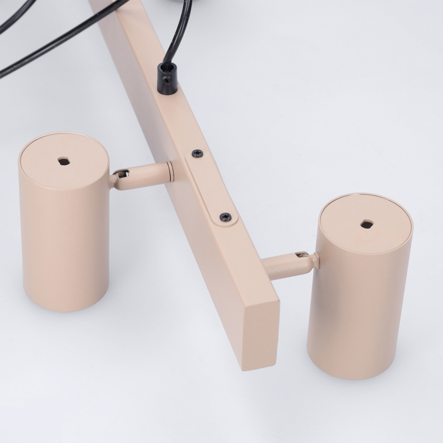 Brilagi - Lustre suspenso por cabo SELE 4xGU10/30W/230V bege