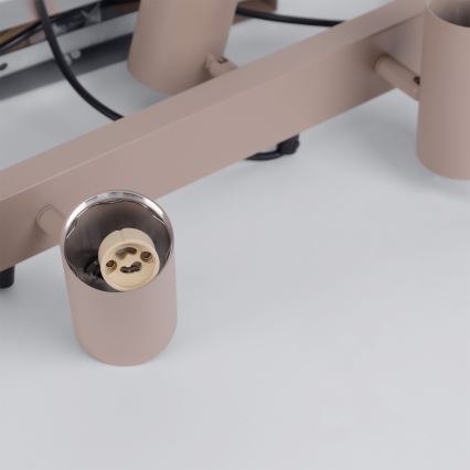Brilagi - Lustre suspenso por cabo SELE 6xGU10/30W/230V bege