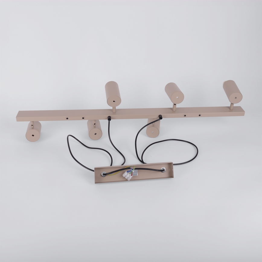 Brilagi - Lustre suspenso por cabo SELE 6xGU10/30W/230V bege