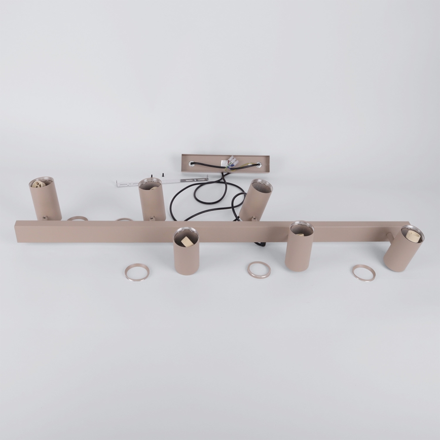 Brilagi - Lustre suspenso por cabo SELE 6xGU10/30W/230V bege