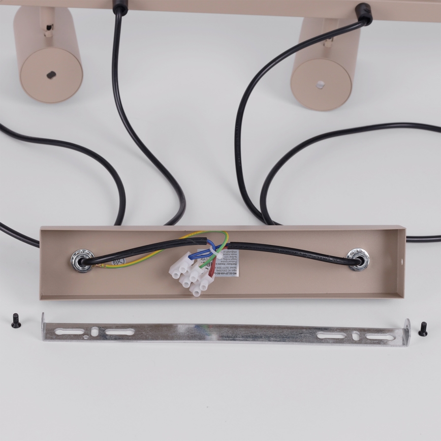 Brilagi - Lustre suspenso por cabo SELE 6xGU10/30W/230V bege