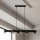 Brilagi - Lustre suspenso por cabo SELE 6xGU10/30W/230V preto