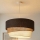 Brilagi - Lustre suspenso por cabo TRIO 3xE27/60W/230V diâmetro 60 cm castanho/bege/branco