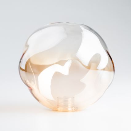 BRILAGI - Lustre suspenso por cabo VULCANO 1xG9/8W/230V Ø 15 cm dourado/bege fumê