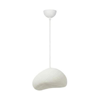 Brilagi - Lustre suspenso por cabo WABI SABI 1xE27/40W/230V diâmetro 32 cm branco
