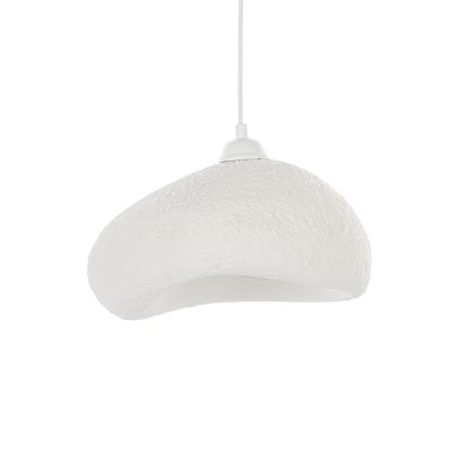 Brilagi - Lustre suspenso por cabo WABI SABI 1xE27/40W/230V diâmetro 32 cm branco