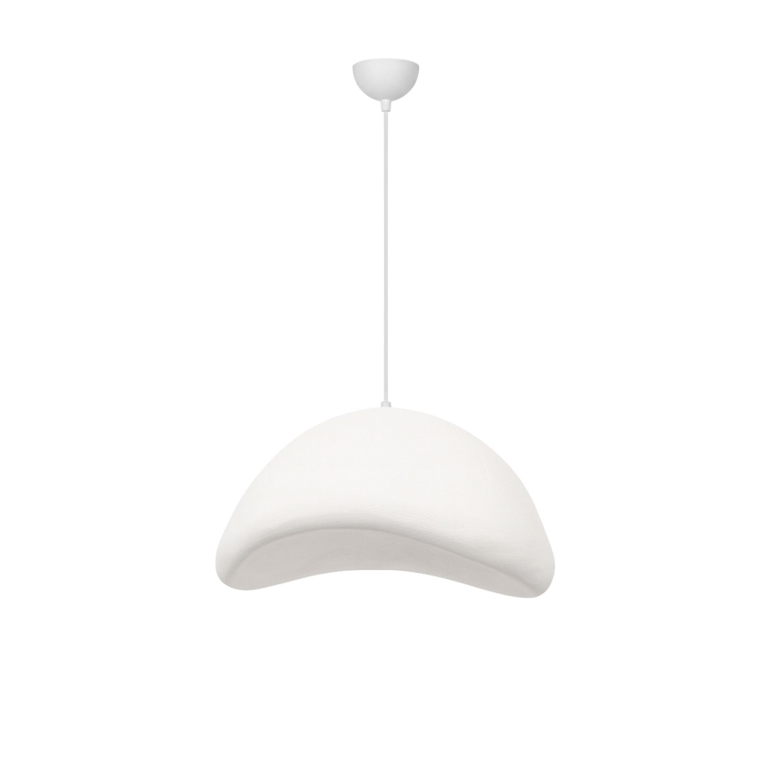Brilagi - Lustre suspenso por cabo WABI SABI 1xE27/40W/230V diâmetro 52 cm branco
