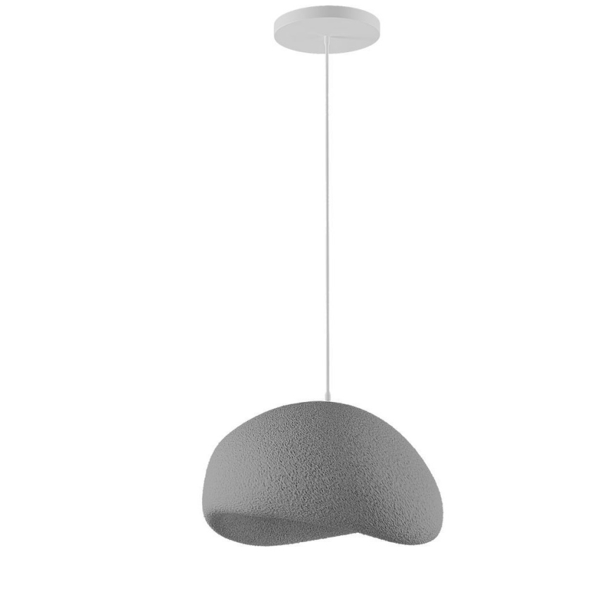 Brilagi - Lustre suspenso por cabo WABI SABI 1xE27/40W/230V Ø 35 cm cinzento