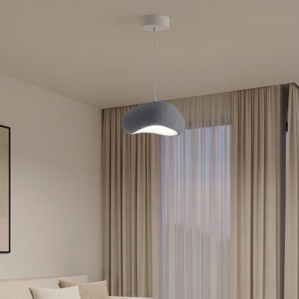 Brilagi - Lustre suspenso por cabo WABI SABI 1xE27/40W/230V Ø 35 cm cinzento