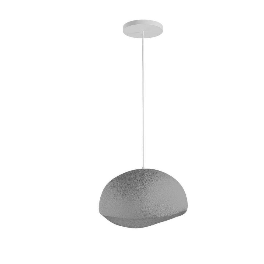 Brilagi - Lustre suspenso por cabo WABI SABI 1xE27/40W/230V Ø 35 cm cinzento