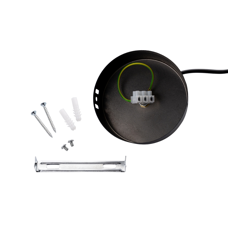 Brilagi - Lustre suspenso por cabo WABI SABI 1xE27/40W/230V Ø 35 cm preto