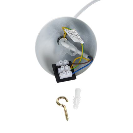 Brilagi - Lustre suspenso por cabo WABI SABI 1xE27/40W/230V Ø 50 cm branco