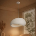 BRILAGI - Lustre suspenso por cabo WABI SABI 1xE27/60W/230V Ø 50 cm branco