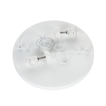Brilagi - Lustre suspenso por cabo WABI SABI 2xE27/40W/230V Ø 70 cm branco