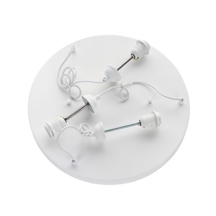 Brilagi - Lustre suspenso por cabo WABI SABI 3xE27/40W/230V Ø 82 cm branco