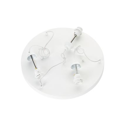 Brilagi - Lustre suspenso por cabo WABI SABI 3xE27/40W/230V Ø 82 cm branco