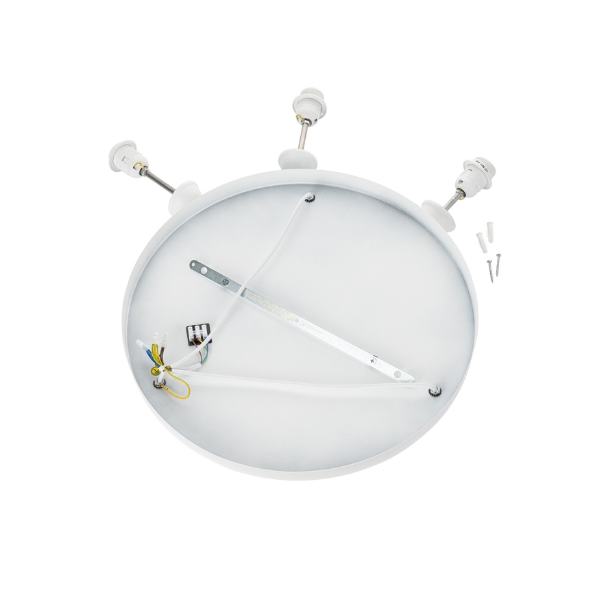 Brilagi - Lustre suspenso por cabo WABI SABI 3xE27/40W/230V Ø 82 cm branco