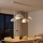Brilagi - Lustre suspenso por cabo WABI SABI 4xE27/40W/230V branco