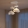 Brilagi - Lustre suspenso por cabo WABI SABI 4xE27/40W/230V Ø 90 cm branco