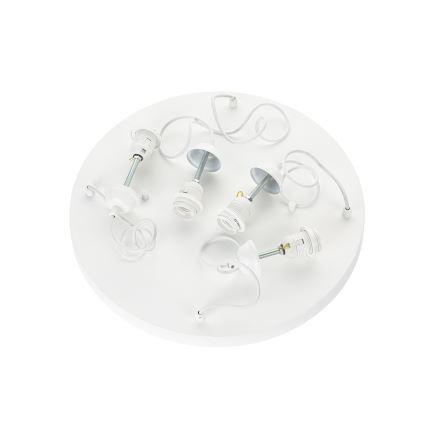Brilagi - Lustre suspenso por cabo WABI SABI 4xE27/40W/230V Ø 90 cm branco