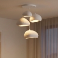 BRILAGI - Lustre suspenso por cabo WABI SABI 4xE27/40W/230V Ø 95 cm branco