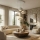 Brilagi - Lustre suspenso por cabo WABI SABI 4xE27/40W/230V Ø 95 cm branco