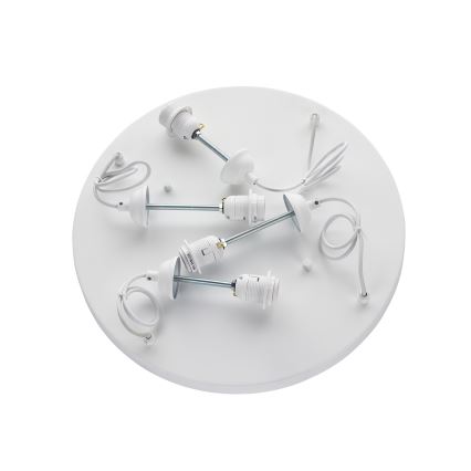 Brilagi - Lustre suspenso por cabo WABI SABI 4xE27/40W/230V Ø 95 cm branco