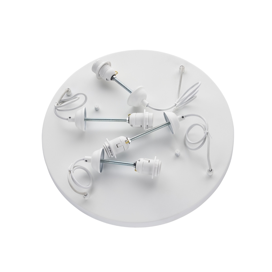 Brilagi - Lustre suspenso por cabo WABI SABI 4xE27/40W/230V Ø 95 cm branco