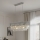 Brilagi - Lustre suspenso por corrente ECLIPSE 10xE14/10W/230V 78x28 cm prateado