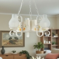 Brilagi - Lustre suspenso por corrente QUEEN 3xE14/40W/230V faia/creme