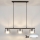 Brilagi - Lustre suspenso regulável em cabo LED RGB+CCT AURA LUX 3xGX53/14W/230V 2700-6500K Wi-Fi Tuya preto/fumê