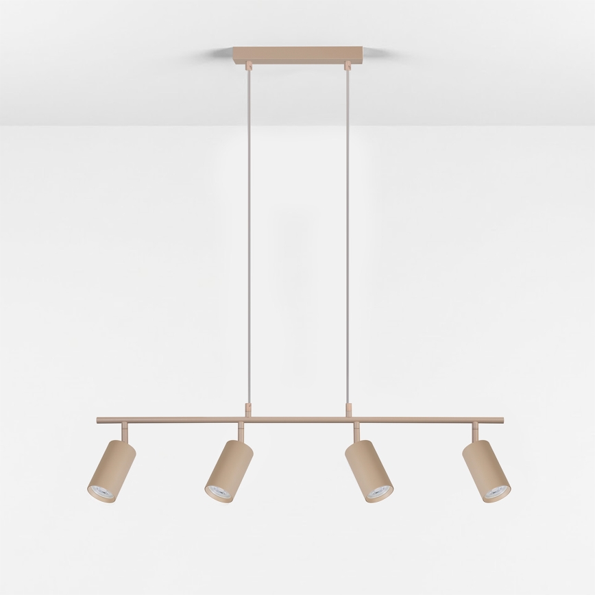 Brilagi - Lustre suspenso SELE 4xGU10/30W/230V bege