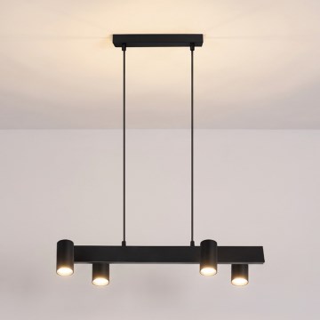Brilagi - Lustre suspenso SELE 4xGU10/30W/230V preto
