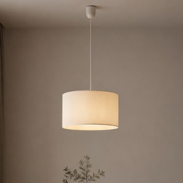 Brilagi - Lustre suspenso SIRIJA MODERN 1xE27/60W/230V Ø 35 cm cor creme