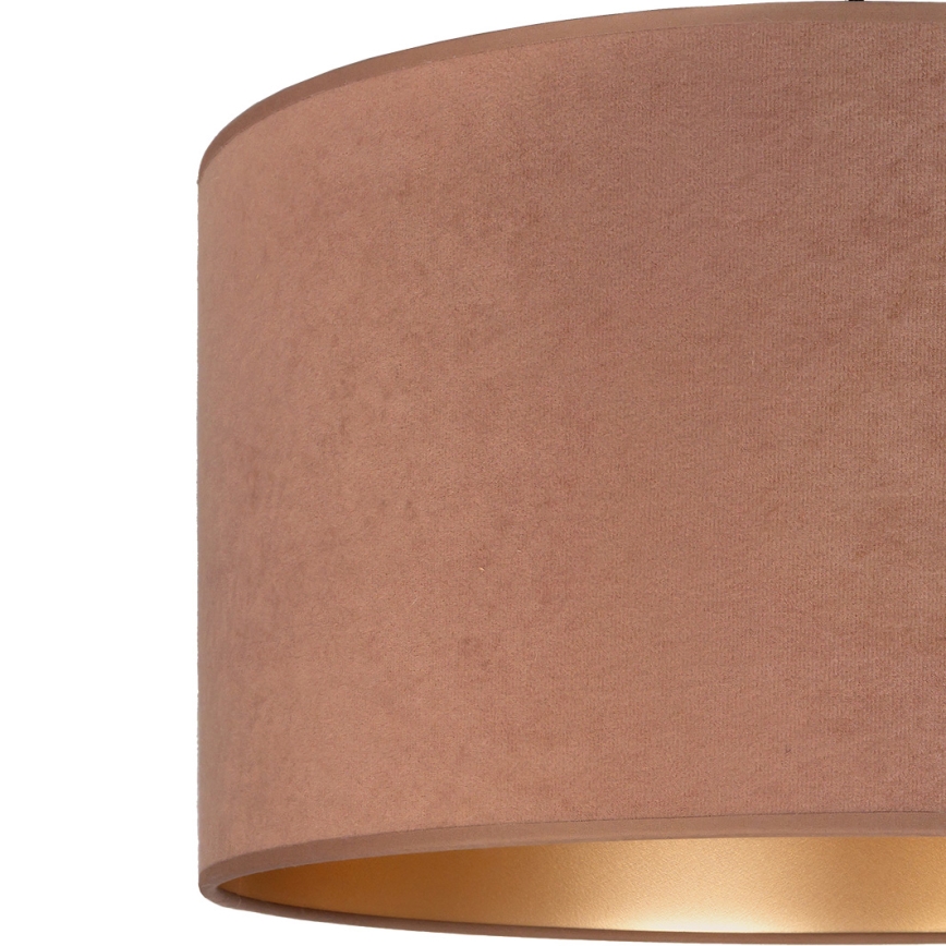 Brilagi - Lustre suspenso VELVET com cabo 1x E27/60W/230V Ø 40 cm bege/dourado