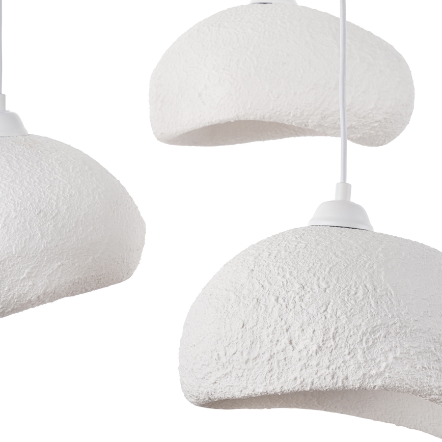 Brilagi - Lustre suspenso WABI SABI 3xE27/40W/230V Ø 60 cm branco