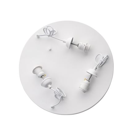 Brilagi - Lustre suspenso WABI SABI 3xE27/40W/230V Ø 60 cm branco