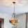 Brilagi - Lustre Tiffany de vitral com corrente JUNGLE 3xE27/60W/230V Ø 50 cm
