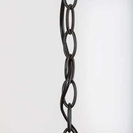 Brilagi - Lustre Tiffany de vitral suspenso por corrente MARGARET 2xE27/60W/230V