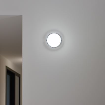 Brilagi - Luz industrial de teto LED SIMA LED/12W/230V IP65 preto antigo