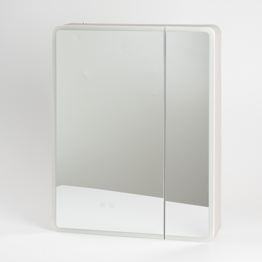 BRILAGI - Móvel de casa de banho espelhado com iluminação LED BRONTE DOUBLE 60x75 cm