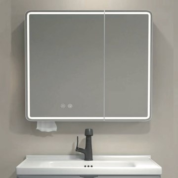 BRILAGI - Móvel de casa de banho espelhado com iluminação LED NOTO DOUBLE 60x70 cm