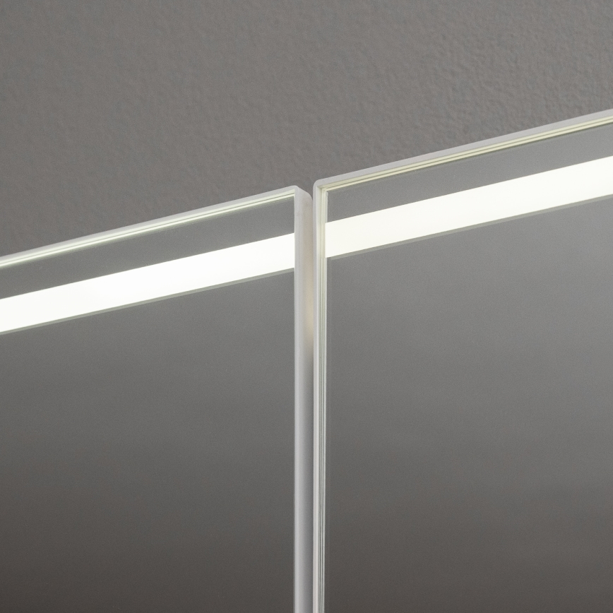BRILAGI - Móvel de casa de banho espelhado com iluminação LED NOTO DOUBLE 60x70 cm