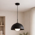 BRILAGI - Pendente com cabo COSMO 1xE27/60W/230V Ø 30 cm preto