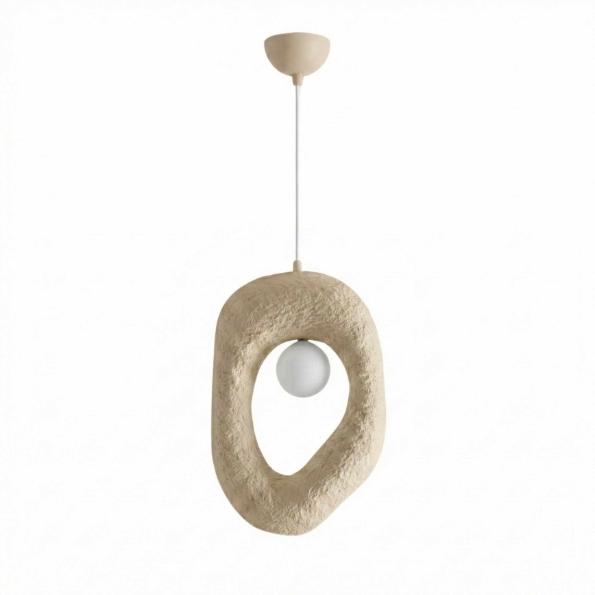 Brilagi - Pendente com cabo WABI SABI 1xE27/40W/230V creme